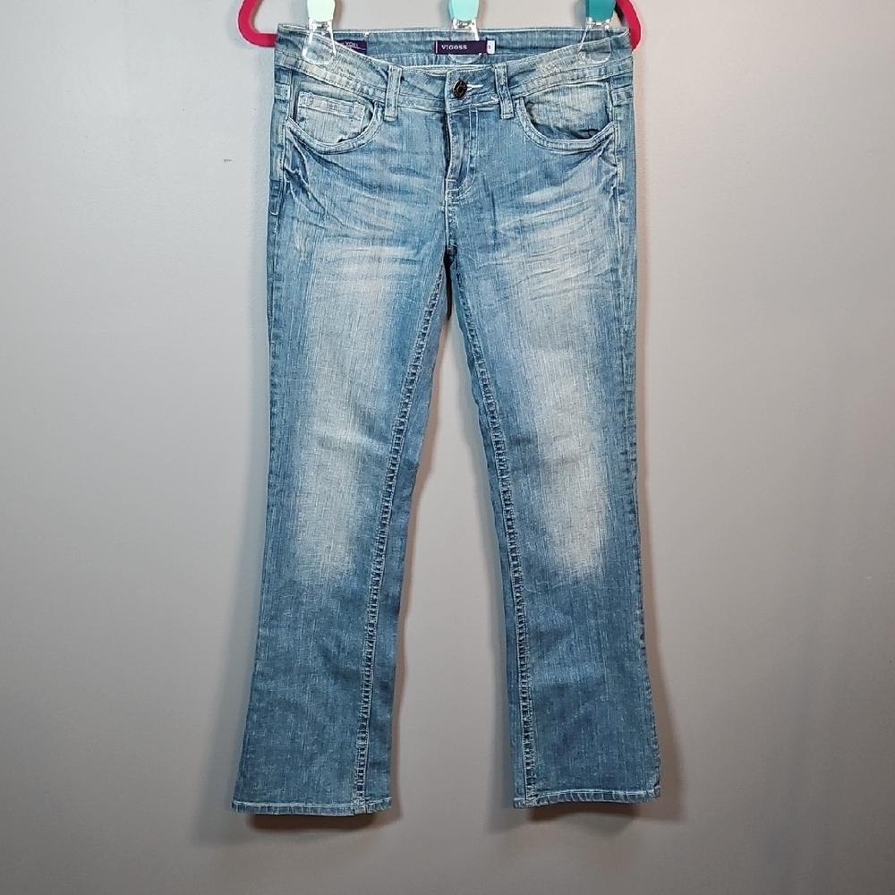 Vigoss Light Blue Boot Cut Jeans